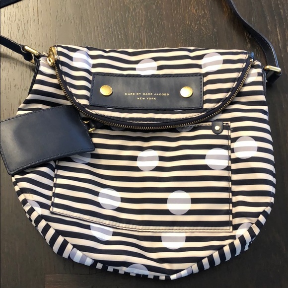 Marc By Marc Jacobs Handbags - Navy and white Marc by Marc Jacobs bag